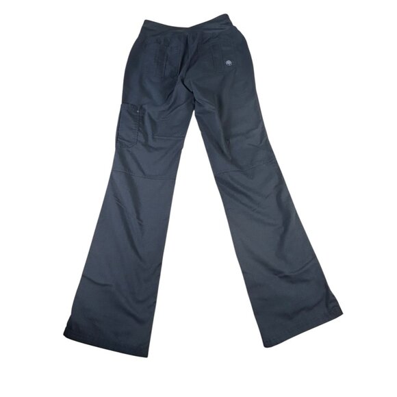 Purple Label Yoga by Healing Hands Pants Black Women's XST Stretch Scrubs Cargo - Picture 8 of 14